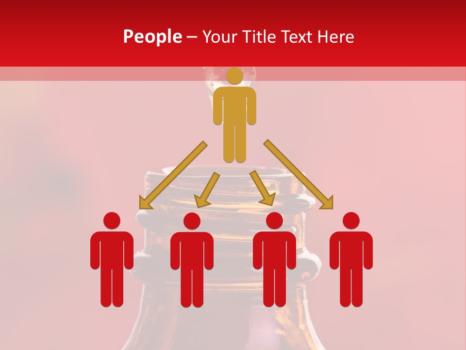 Perfume Glass Hibiscus PowerPoint Template