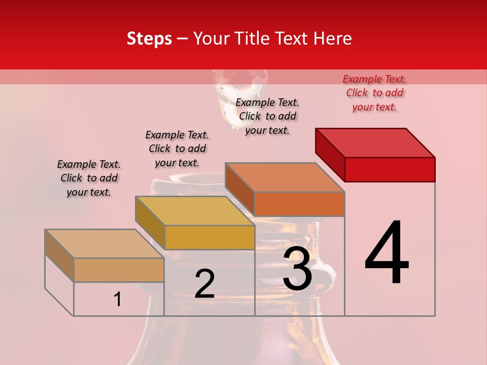 Perfume Glass Hibiscus PowerPoint Template