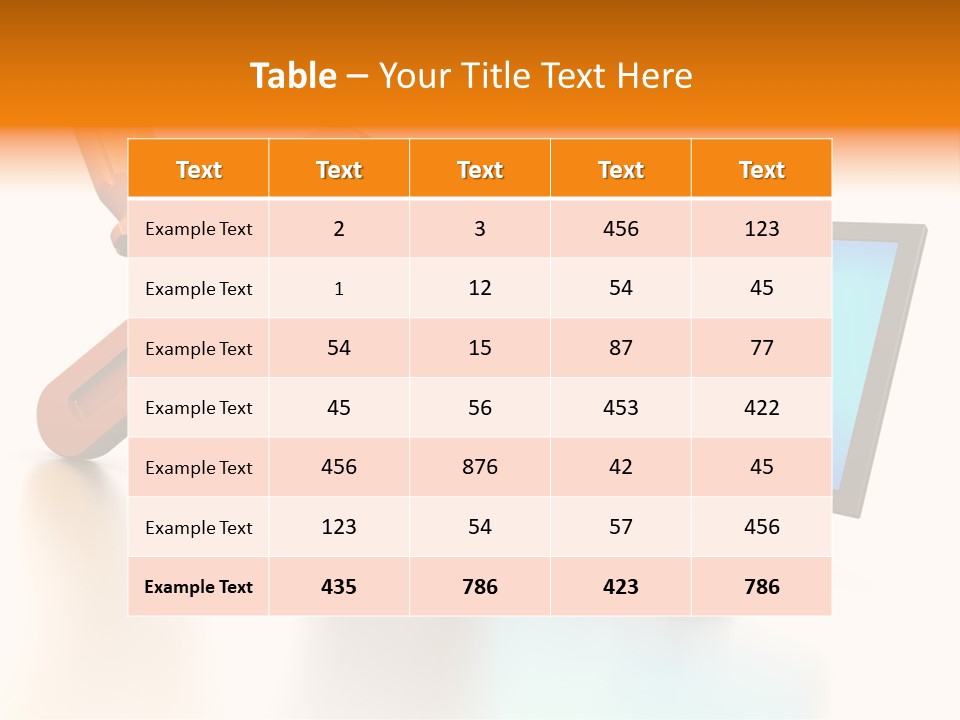 Background Space Wrench PowerPoint Template