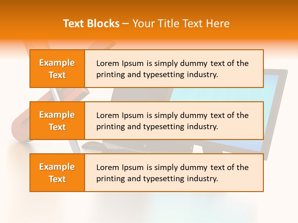 Background Space Wrench PowerPoint Template