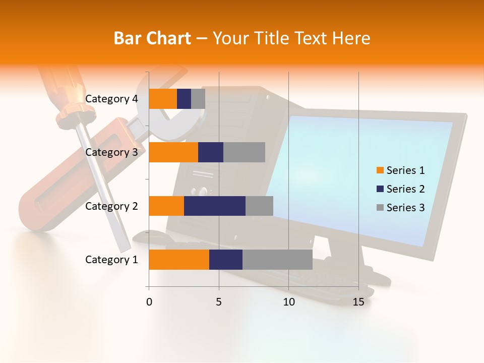 Background Space Wrench PowerPoint Template