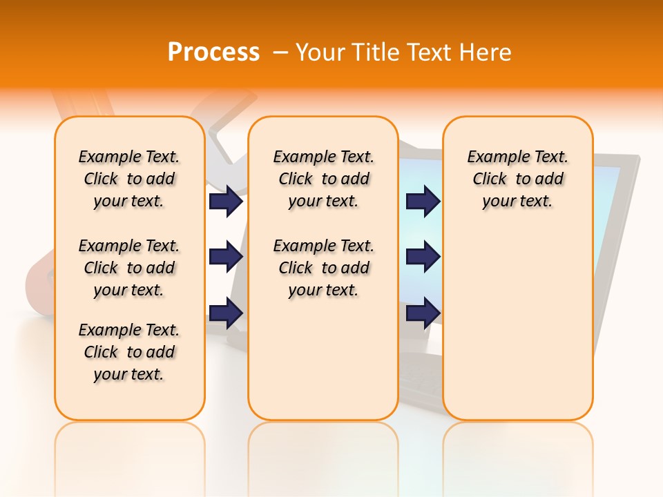 Background Space Wrench PowerPoint Template