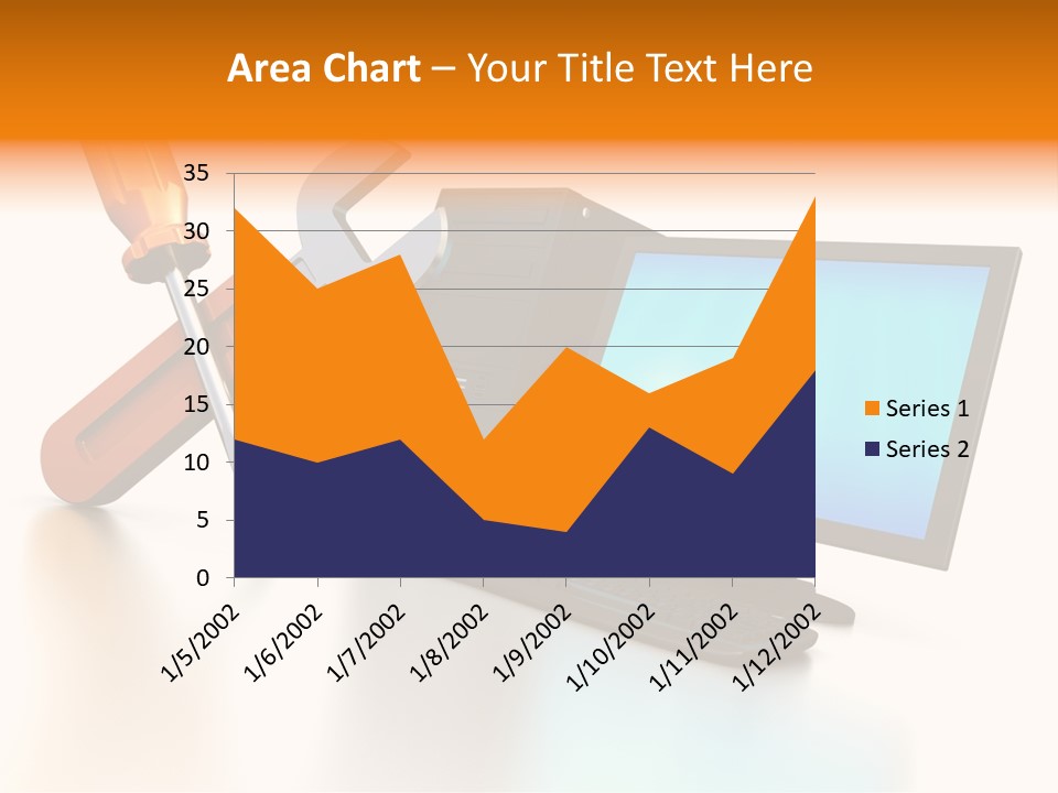 Background Space Wrench PowerPoint Template