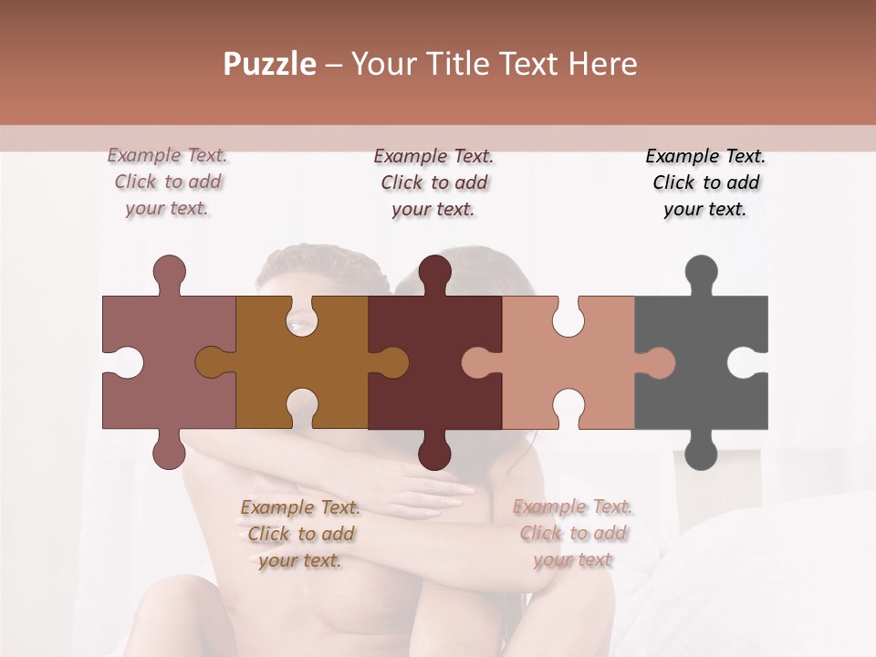 Young Caucasian Man PowerPoint Template