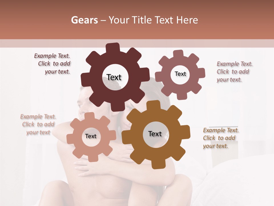 Young Caucasian Man PowerPoint Template