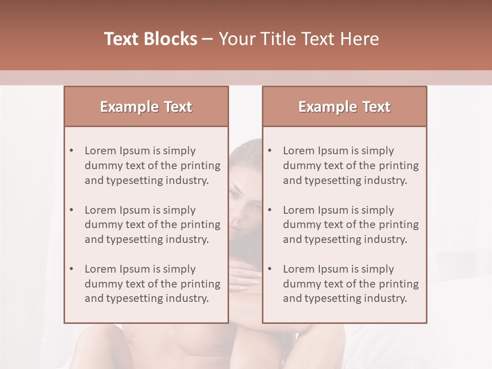 Young Caucasian Man PowerPoint Template