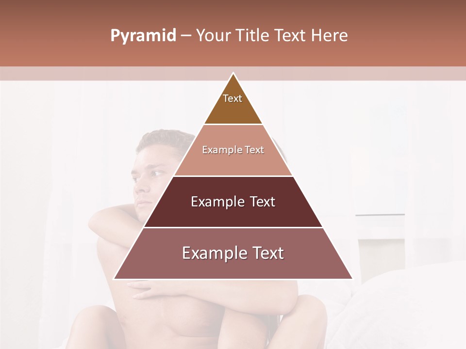 Young Caucasian Man PowerPoint Template