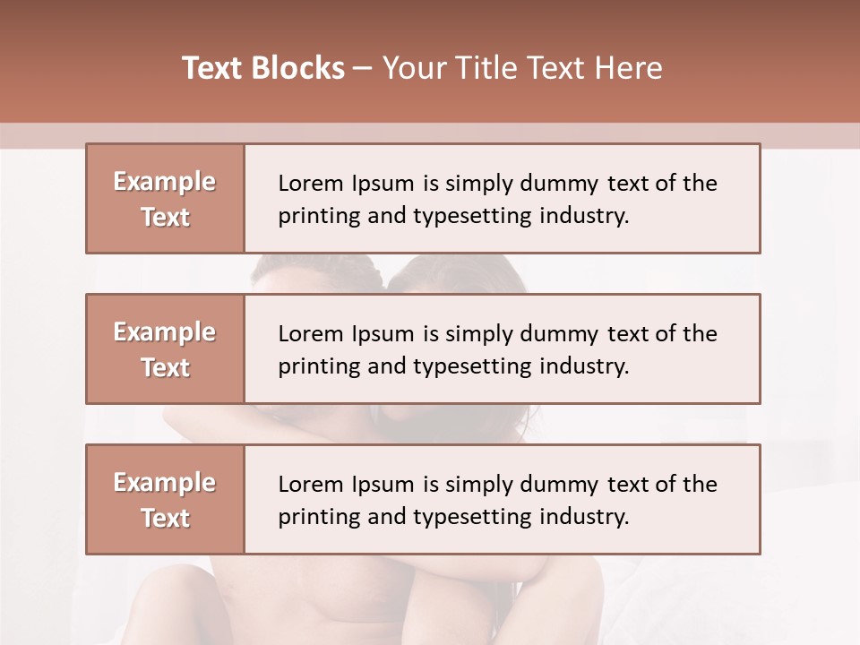 Young Caucasian Man PowerPoint Template