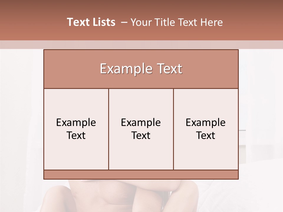 Young Caucasian Man PowerPoint Template