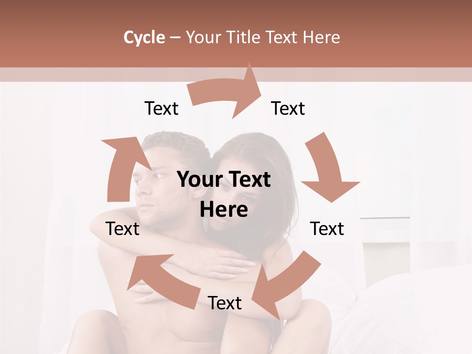 Young Caucasian Man PowerPoint Template