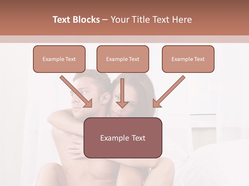 Young Caucasian Man PowerPoint Template