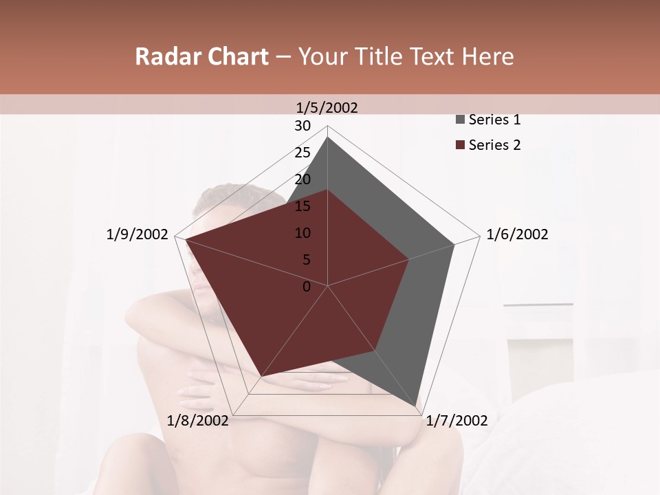 Young Caucasian Man PowerPoint Template