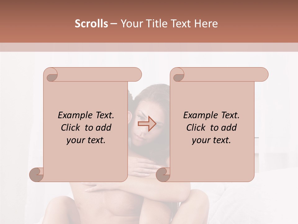 Young Caucasian Man PowerPoint Template