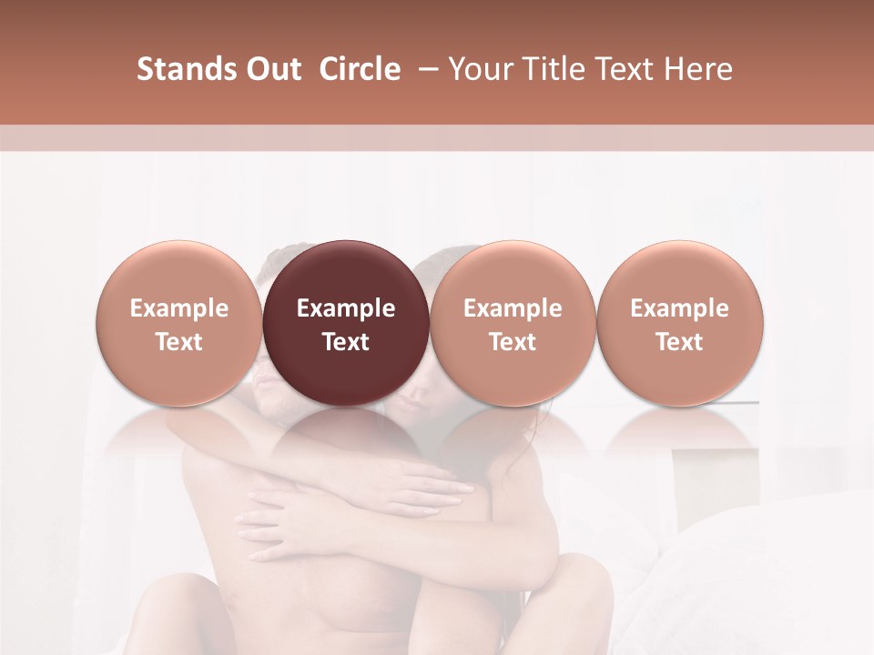 Young Caucasian Man PowerPoint Template