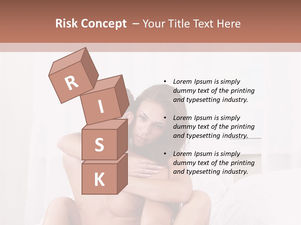 Young Caucasian Man PowerPoint Template