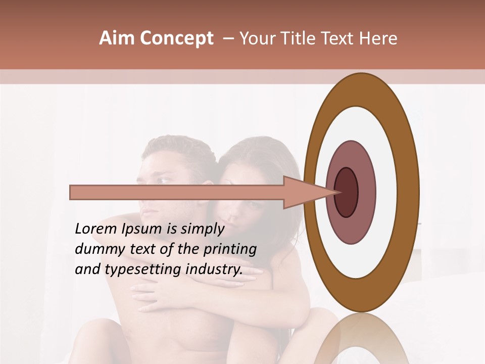 Young Caucasian Man PowerPoint Template