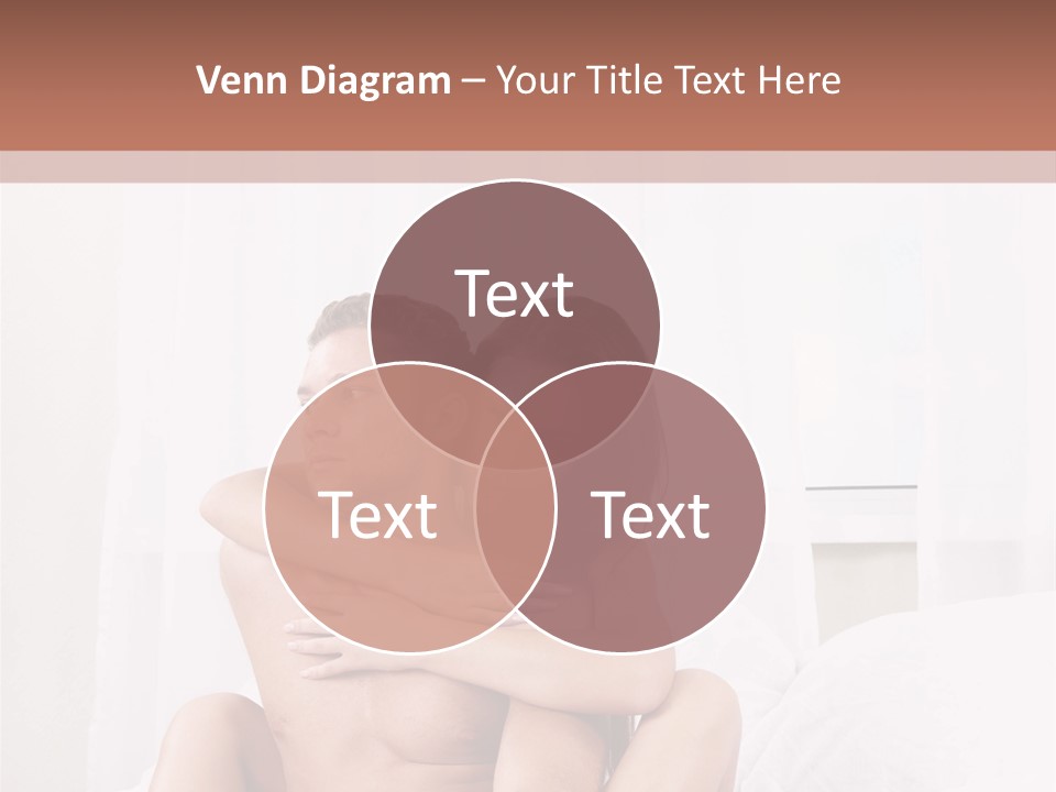 Young Caucasian Man PowerPoint Template