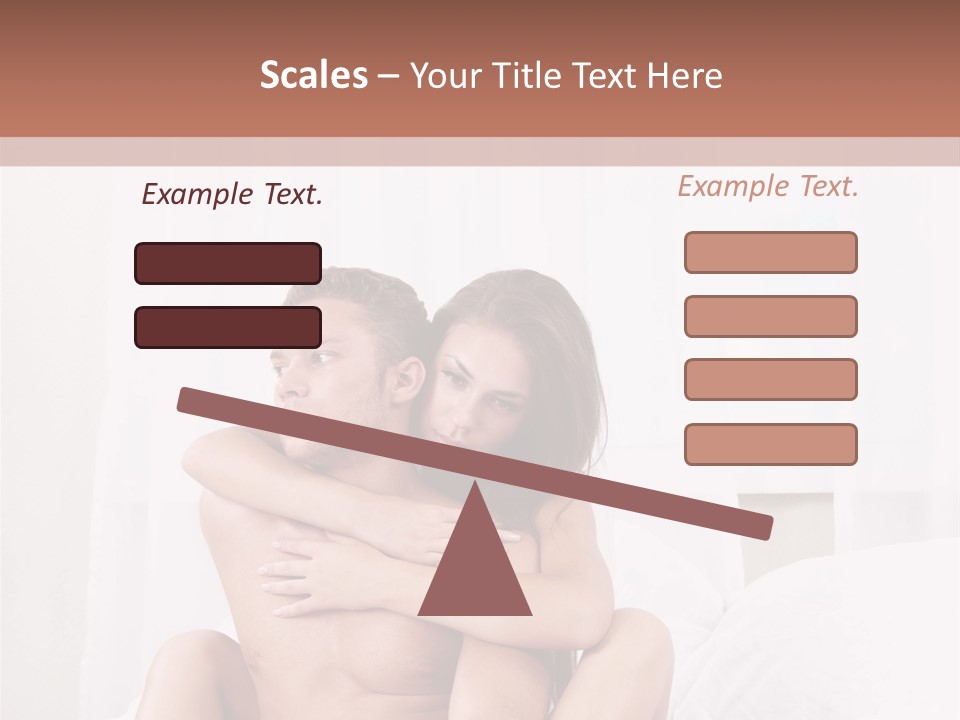 Young Caucasian Man PowerPoint Template