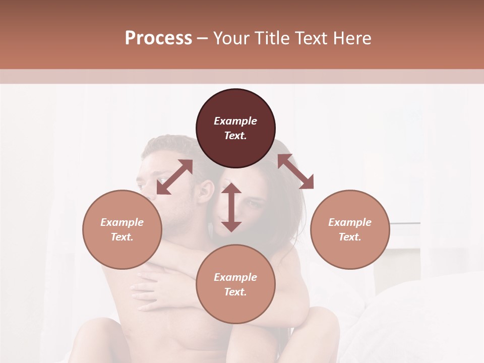 Young Caucasian Man PowerPoint Template