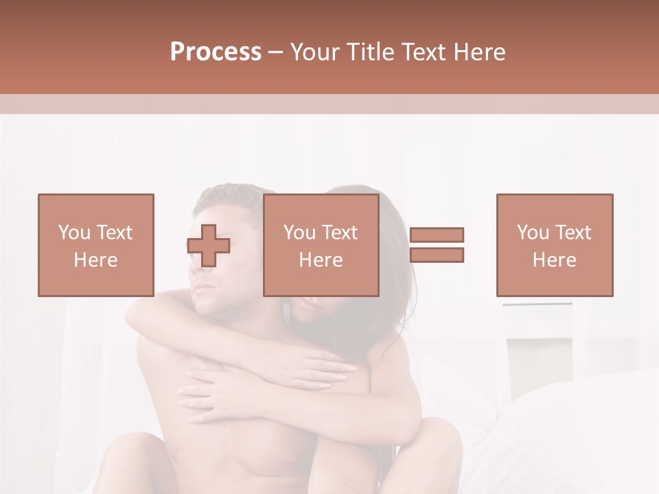 Young Caucasian Man PowerPoint Template