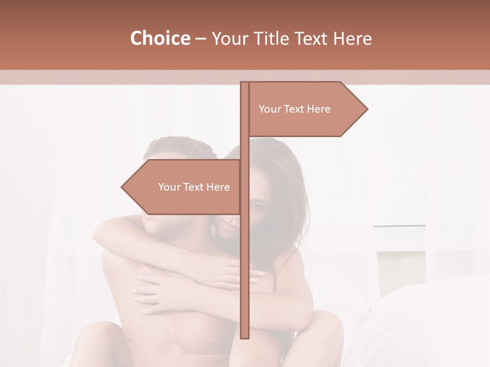 Young Caucasian Man PowerPoint Template