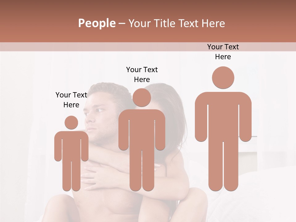 Young Caucasian Man PowerPoint Template