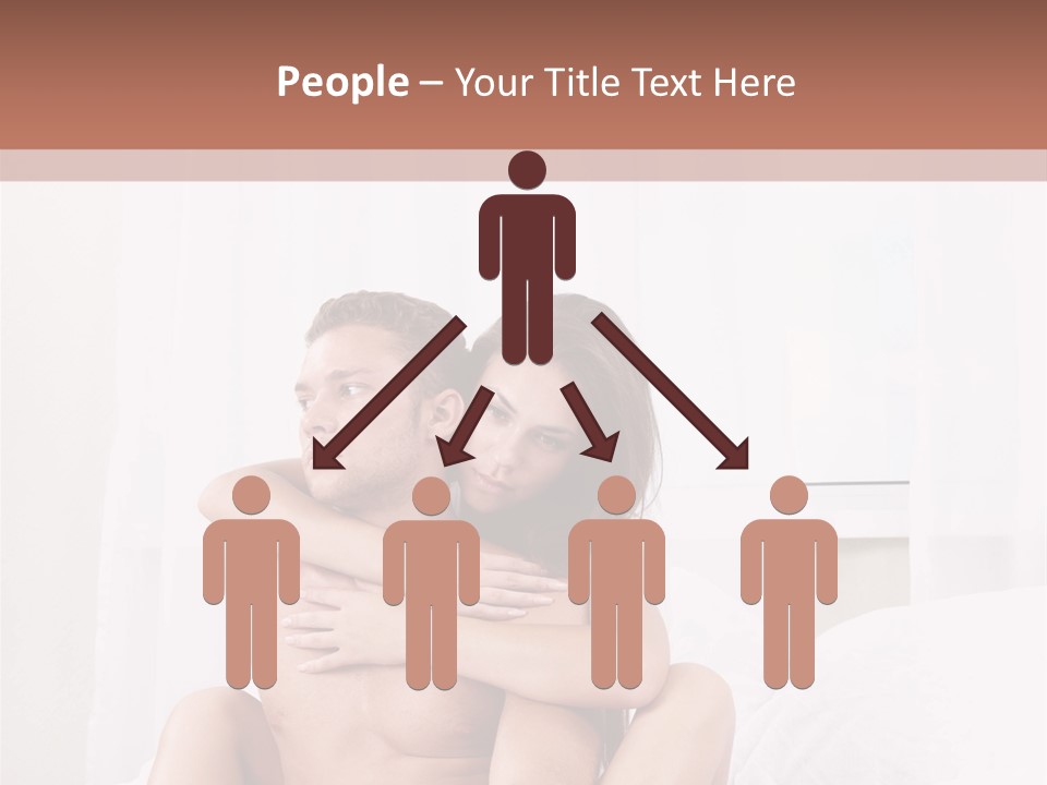 Young Caucasian Man PowerPoint Template