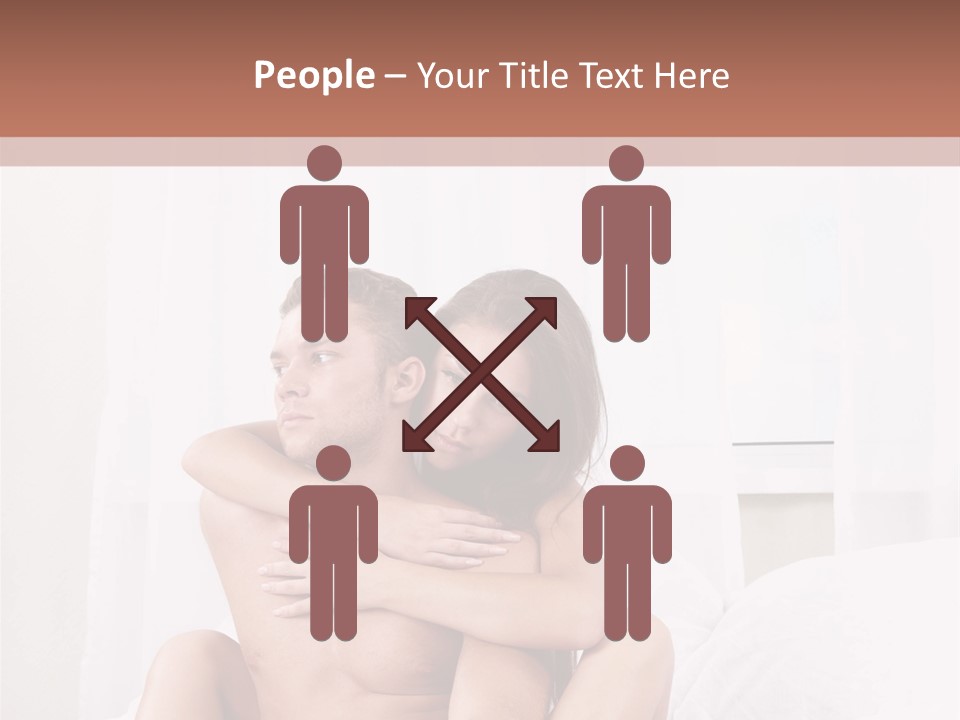 Young Caucasian Man PowerPoint Template