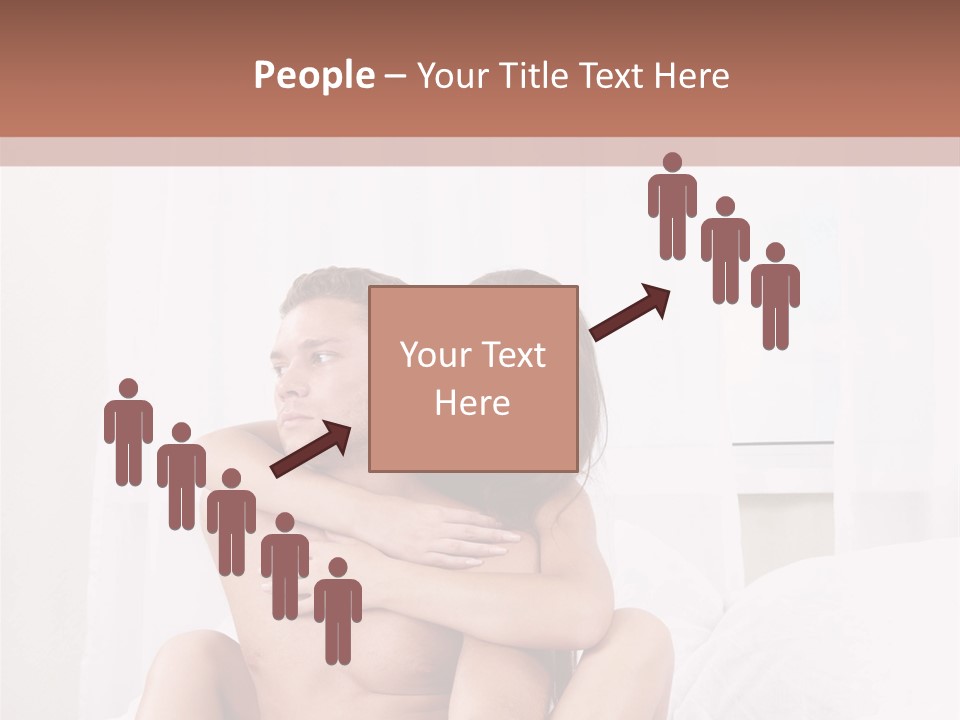 Young Caucasian Man PowerPoint Template