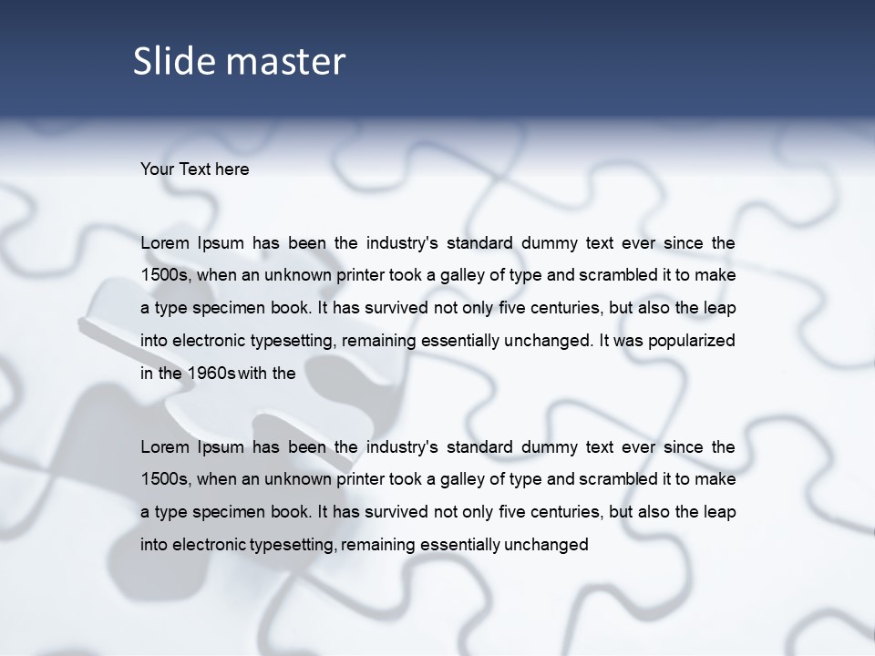 Metaphor Difficulty Strategy PowerPoint Template