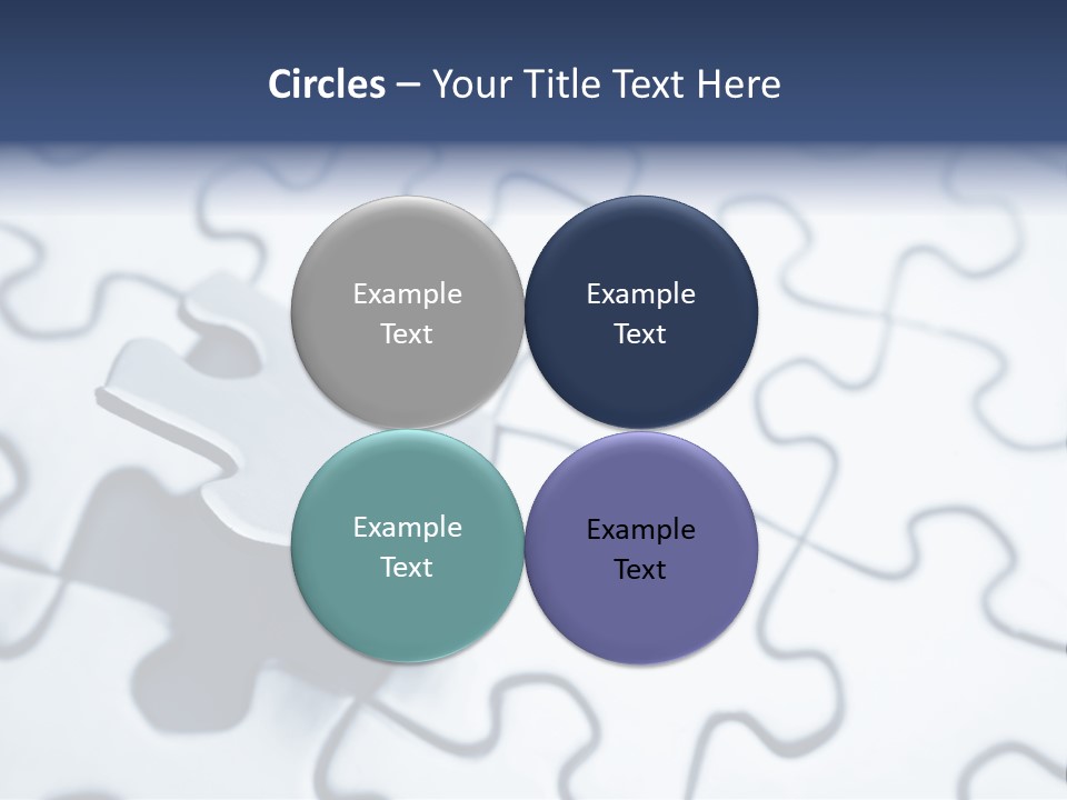 Metaphor Difficulty Strategy PowerPoint Template