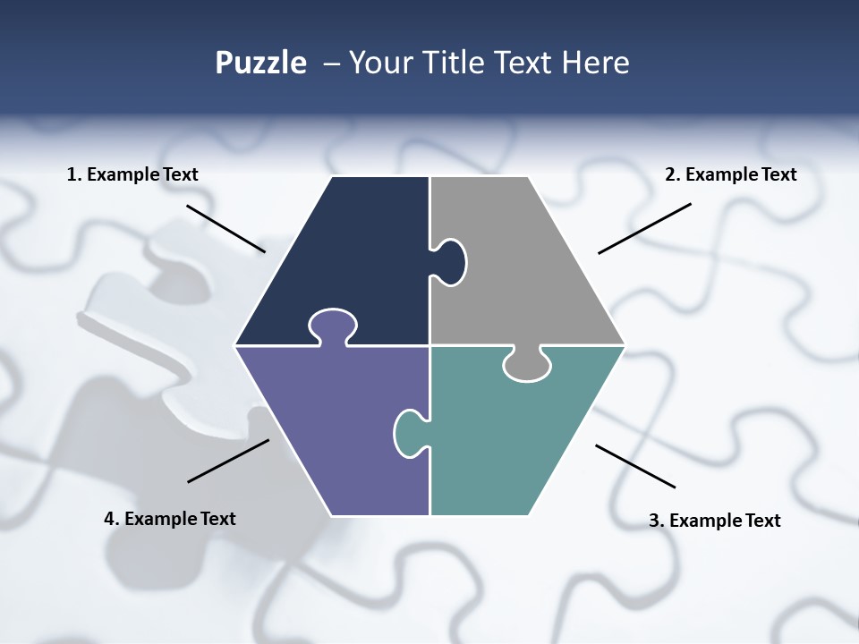 Metaphor Difficulty Strategy PowerPoint Template