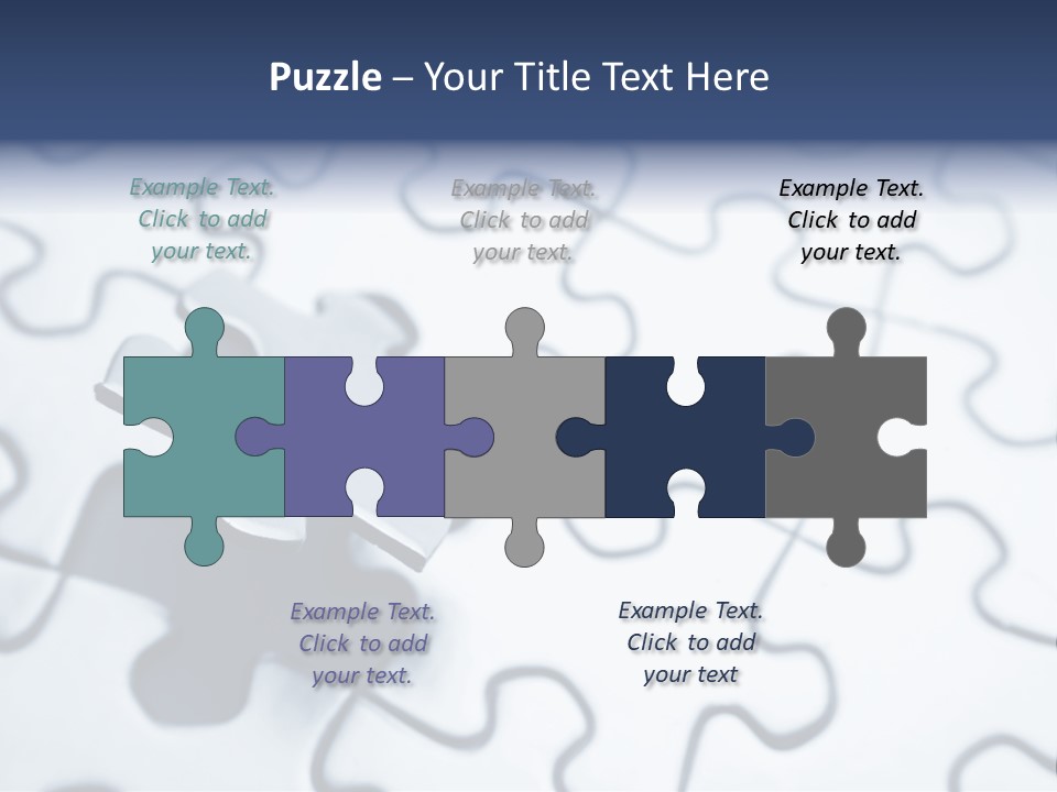 Metaphor Difficulty Strategy PowerPoint Template