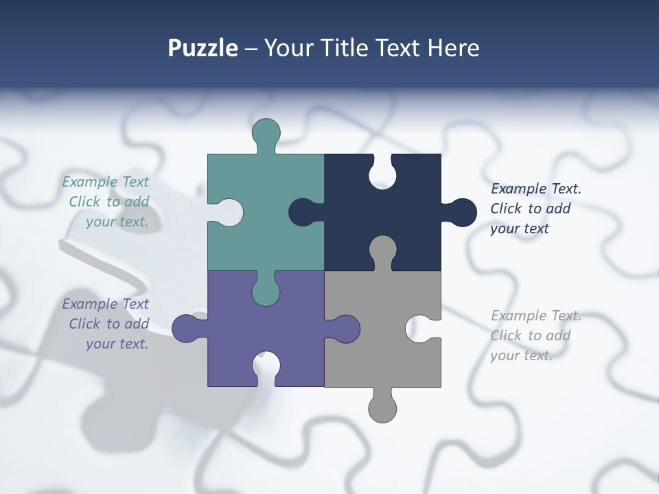 Metaphor Difficulty Strategy PowerPoint Template