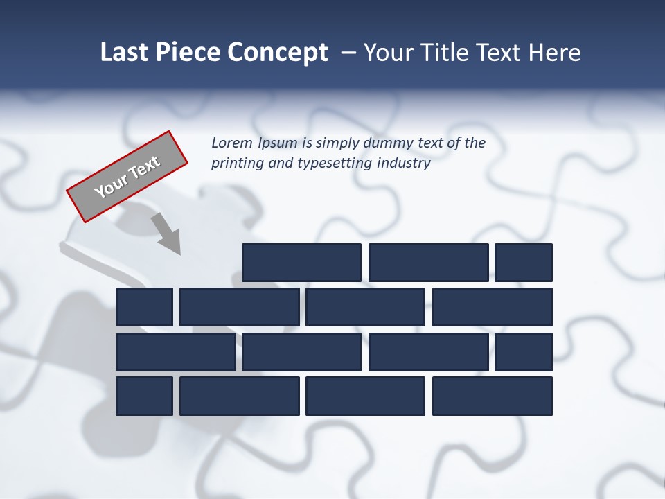 Metaphor Difficulty Strategy PowerPoint Template