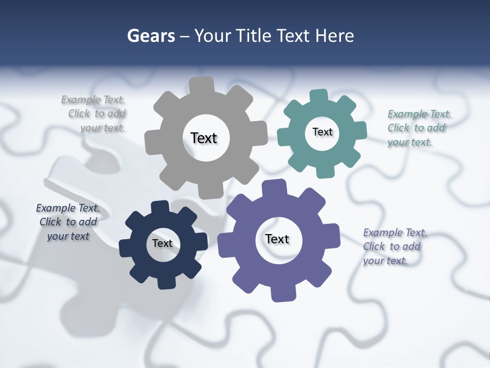 Metaphor Difficulty Strategy PowerPoint Template