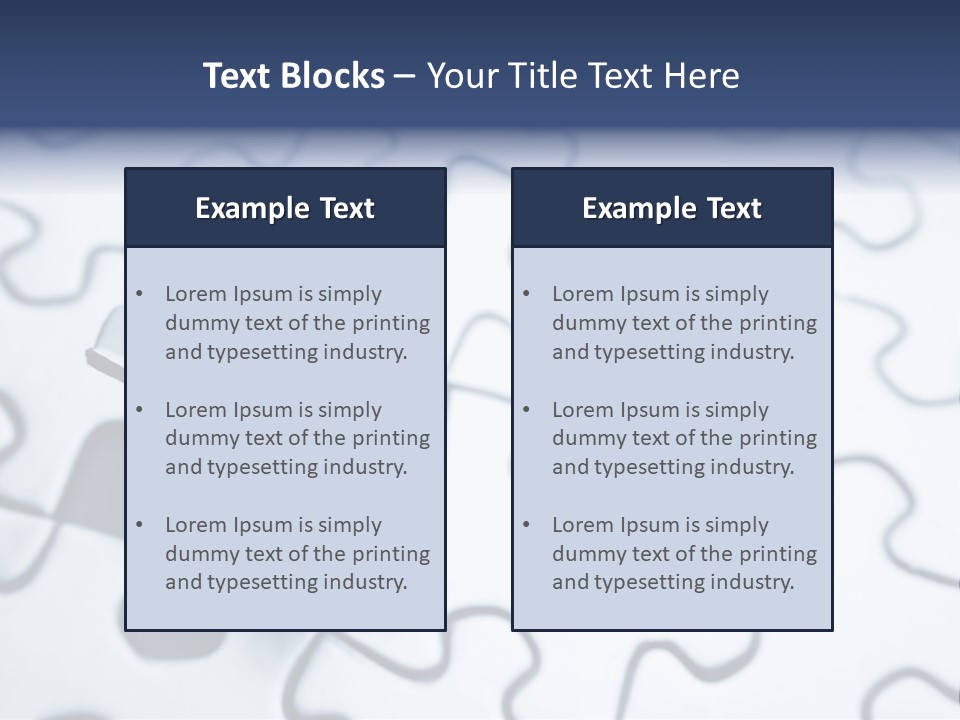Metaphor Difficulty Strategy PowerPoint Template