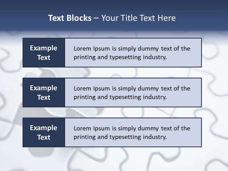Metaphor Difficulty Strategy PowerPoint Template