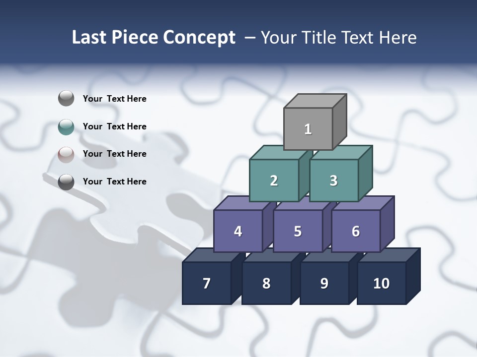 Metaphor Difficulty Strategy PowerPoint Template