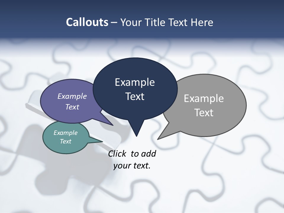 Metaphor Difficulty Strategy PowerPoint Template