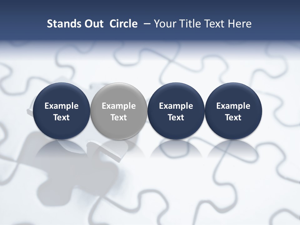 Metaphor Difficulty Strategy PowerPoint Template