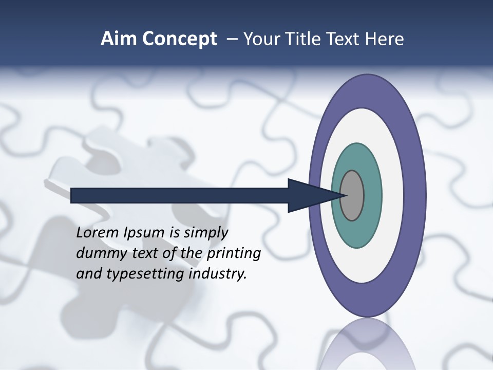 Metaphor Difficulty Strategy PowerPoint Template