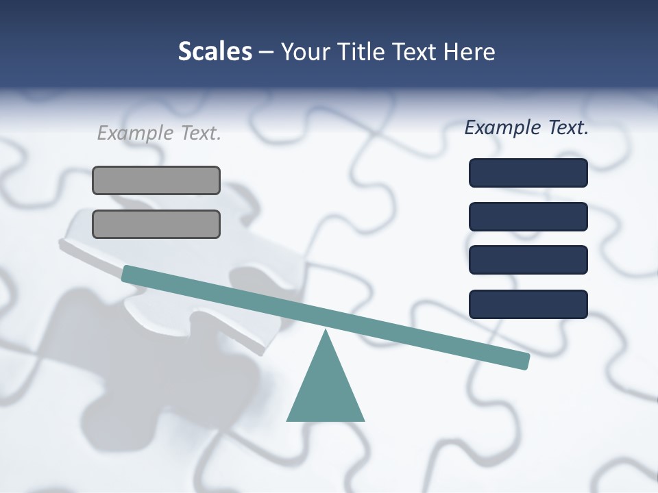 Metaphor Difficulty Strategy PowerPoint Template