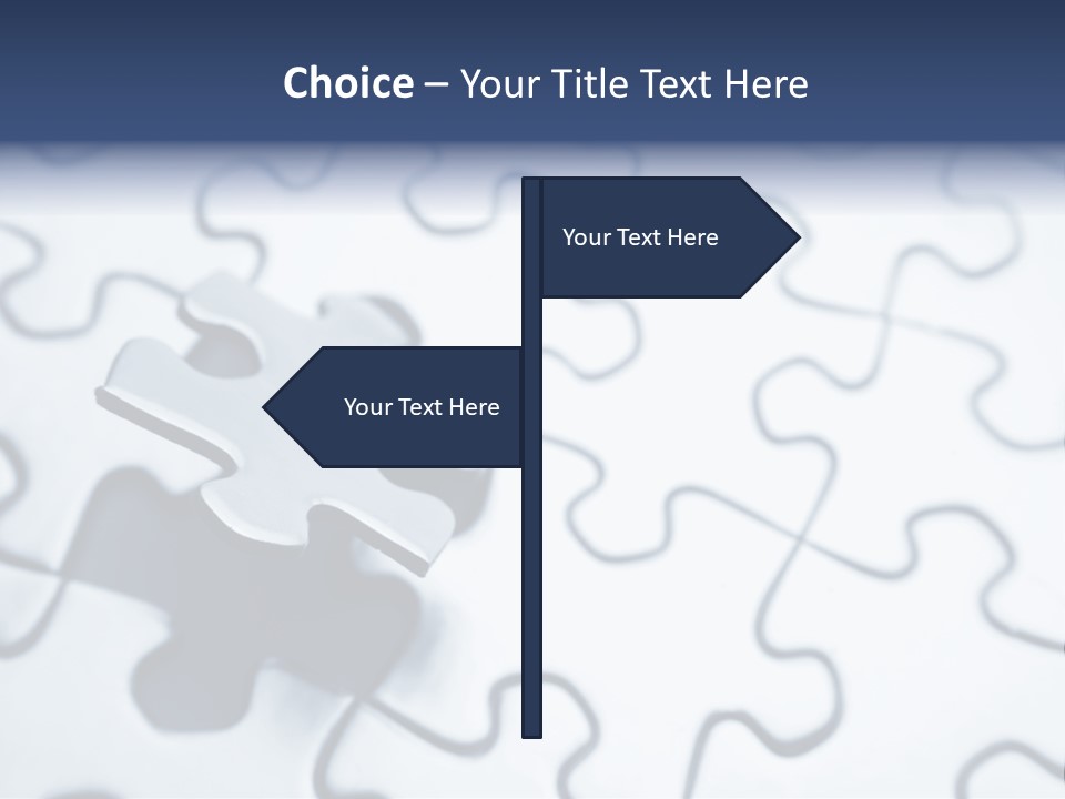 Metaphor Difficulty Strategy PowerPoint Template