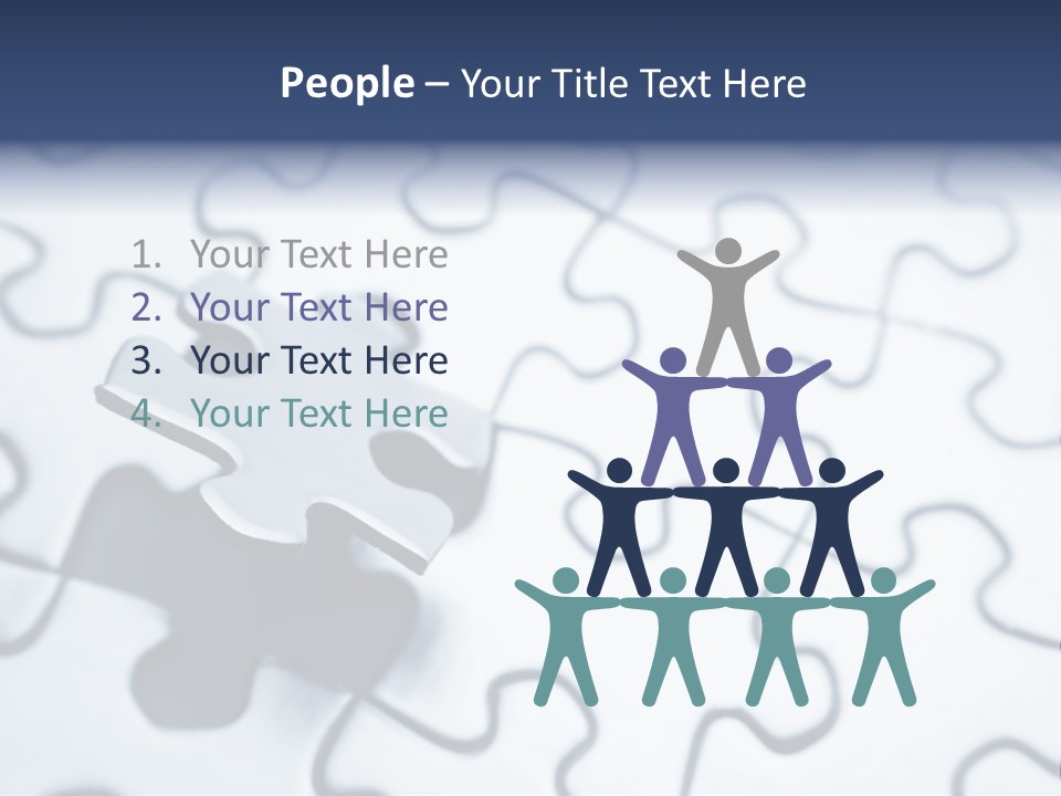 Metaphor Difficulty Strategy PowerPoint Template