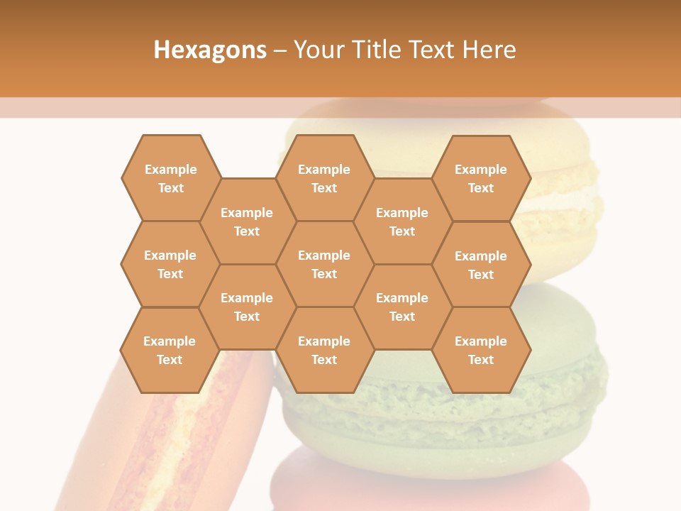 Macaron Snack Pistachio PowerPoint Template