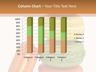 Macaron Snack Pistachio PowerPoint Template