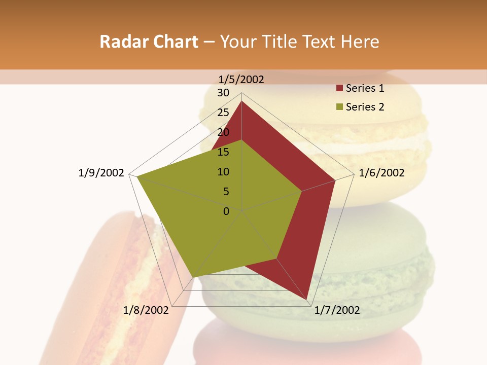Macaron Snack Pistachio PowerPoint Template