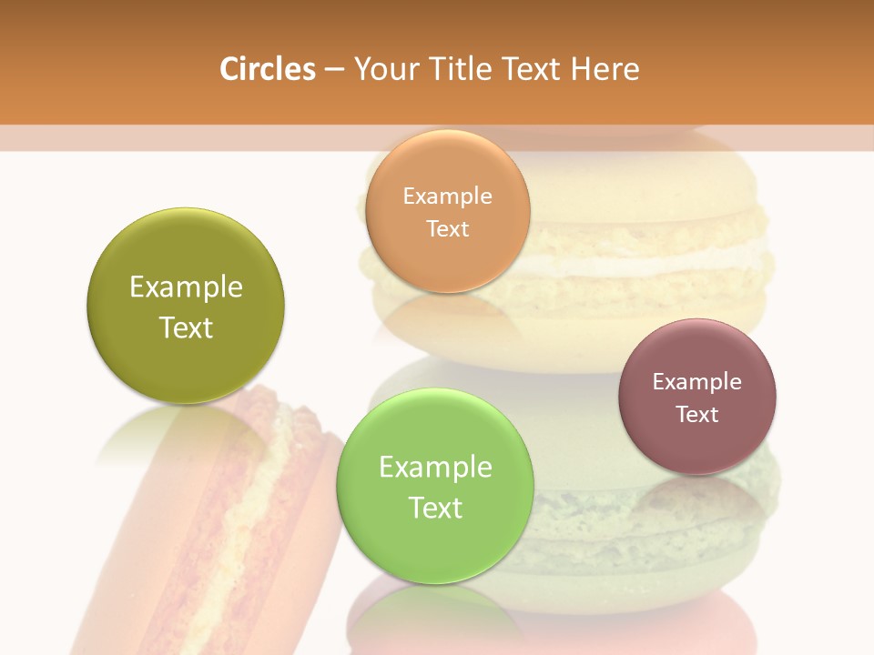 Macaron Snack Pistachio PowerPoint Template