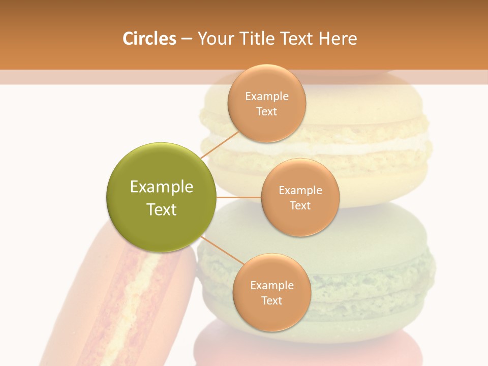 Macaron Snack Pistachio PowerPoint Template